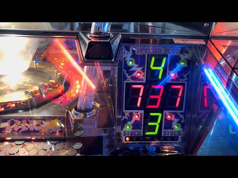 【メダルゲーム】サイクロンフィーバーを500枚以内でチャレンジ