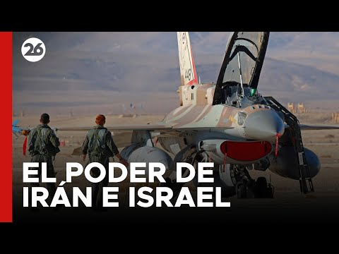 MEDIO ORIENTE | ¿Cuál es el poder terrestre, aéreo y naval de Irán e Israel?