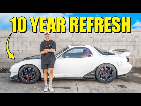 Restoring a 1994 Mazda FD RX7: Challenges and Triumphs