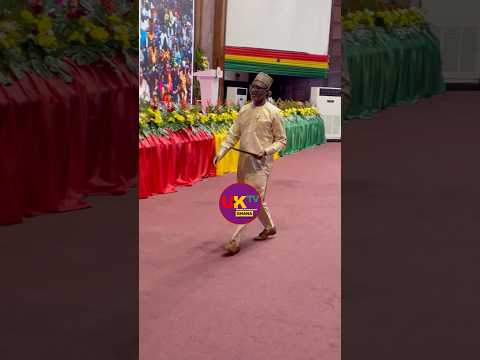 Hon. Muntaka Mohammed takes the stage to address the Diaspora Community