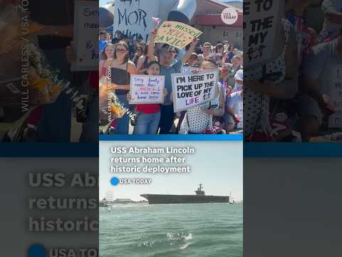 USS Abraham Lincoln returns home after historic 10-month deployment