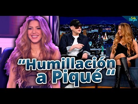 Shakira humilla a Piqué junto a Bizarrap  en su entrevista con Jimmy Fallon. Hacen historia