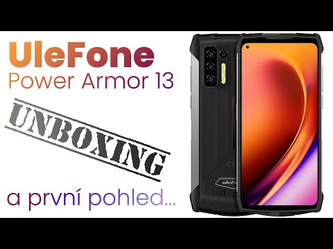 UleFone Power Armor 13 unboxing - telefon, který překonává limity a definuje odolnost!