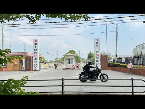 福岡駐屯地開設記念行事に行った★奈華