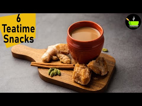 6 Evening Tea Time Snacks | Indian Tea Time Snacks | Quick & Easy Snacks Recipes | Winter Snacks