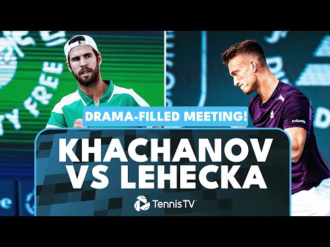 DRAMATIC Khachanov vs Lehecka Encounter | Dubai 2024