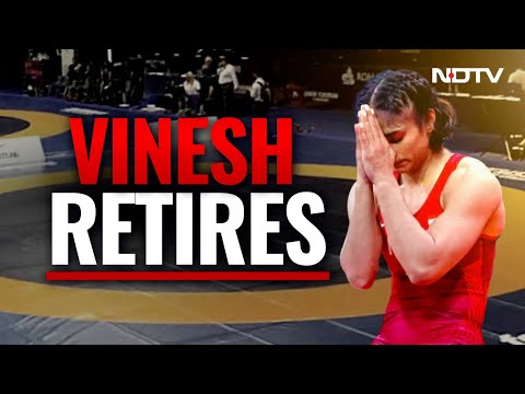Vinesh Phogat Retires A Day After Disqualification From Paris Olympics
