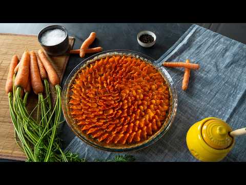 Tarte aux carottes et à la feta : impossible de faire mieux avec des carottes !