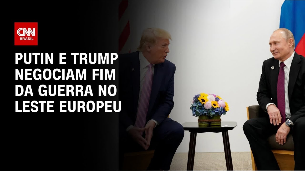Conflito no Leste Europeu Putin e Trump negociam cessar fogo | BASTIDORES CNN
