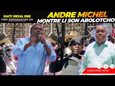 Andre Michel konfime li se yon gwo abolotcho mouche a pale ak Normil Rameau