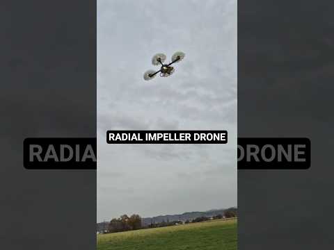 Radial Impeller Drone Fly-by #drone #fpv #diy #rc #fpvdrone #quadmovr #drones
