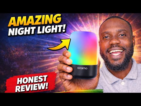 I Tested the Oraimo SmartLamp Go 4.5W RGB Night Light 🔥 Full Review
