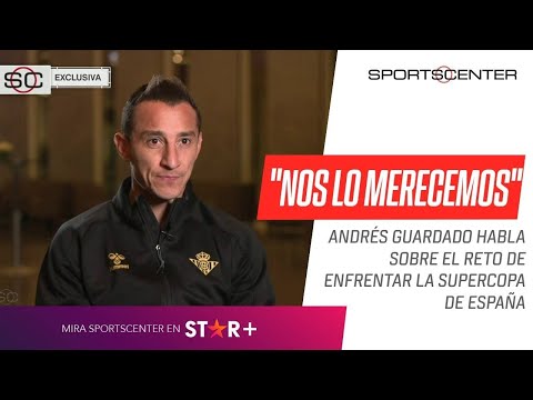 ANDRÉS #GUARDADO sobre la #SUPERCOPA: 'Nos hace mucha ILUSIÓN estar aquí, nos lo hemos GANADO