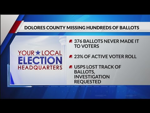 Investigation launched in Dolores County after 23% of voters didn't receive ballots