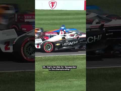 Lap 1 madness.Go inside the cockpit during the incident that started the race on Saturday. #INDYCAR