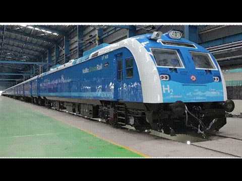 Indian Railways' First Hydrogen Train: Zero Emissions, 2,600 Passenger Capacity