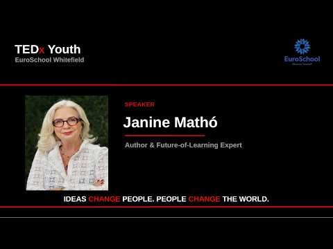 How to create a life that’s really yours | Janine Matho | TEDxEuro School Whitefield