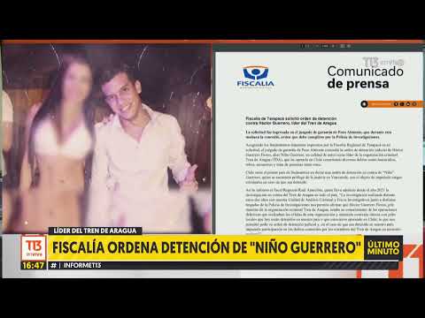 Ordenan detención en Chile contra Niño Guerrero, líder del Tren de Aragua