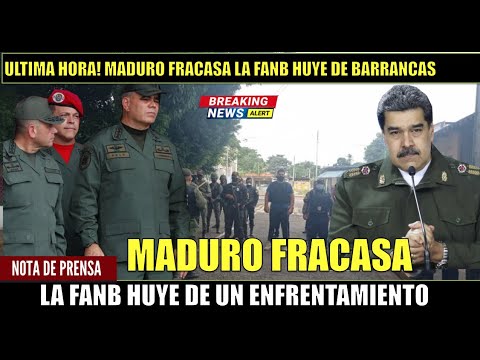 URGENTE!! Maduro FRACASA la FANB huye ante enfrentamiento de grupos armados