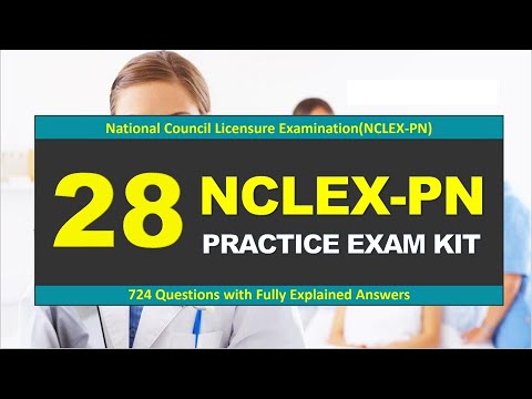 NCLEX PN Practice Exam Kit 28 #nclex_pn_questions_and_answers Fully Explained Answers #nclex_pn