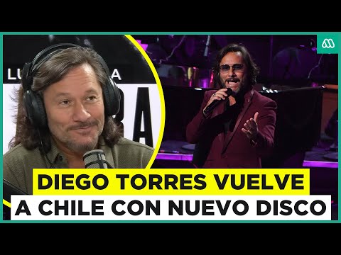 Diego Torres anuncia su regreso a Chile con su nuevo disco Mejor que ayer