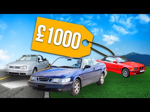 Exploring Classic Convertibles: £1,000 Budget Adventures