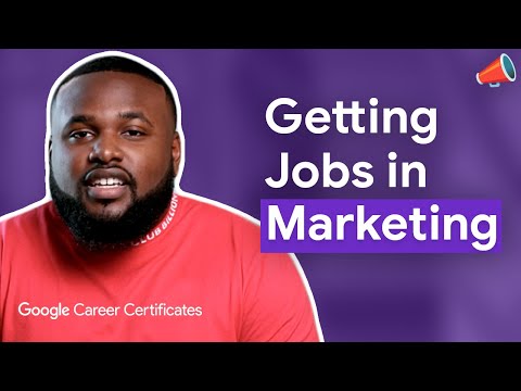 Getting Marketing Jobs With Transferable Skills | Google Digital Marketing & E-commerce Certificate