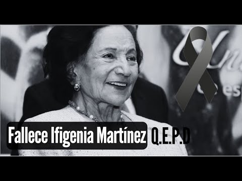 FALLECE Ifigenia Martínez, presidenta de la mesa directiva de la Cámara de Diputados a los 94 años