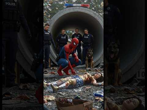 Kon kar raha khun kya pata laga payega Spiderman 😮 #spiderman #shorts #wonderwoman #viralshorts