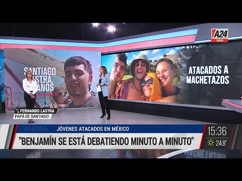Tres argentinos atacados a machetazos en México