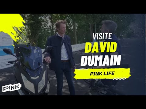 David Dumain en visite chez Pink