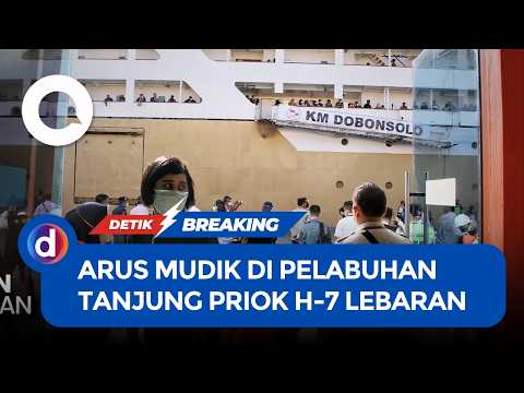 Arus Mudik Dimulai! 1.472 Penumpang Berangkat dari Pelabuhan Tanjung Priok