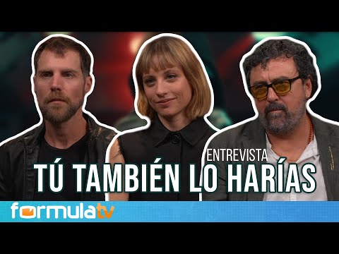 Entrevista a José Manuel Poga, Michelle Jenner y Paco Tous, protagonistas de TÚ TAMBIÉN LO HARÍAS