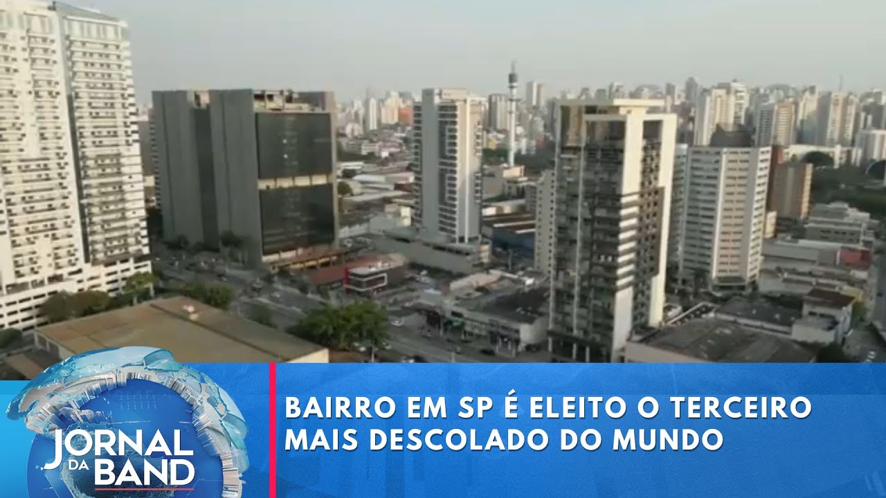 Bairro paulistano é eleito o terceiro mais descolado do mundo por revista britânica | Jornal da Band