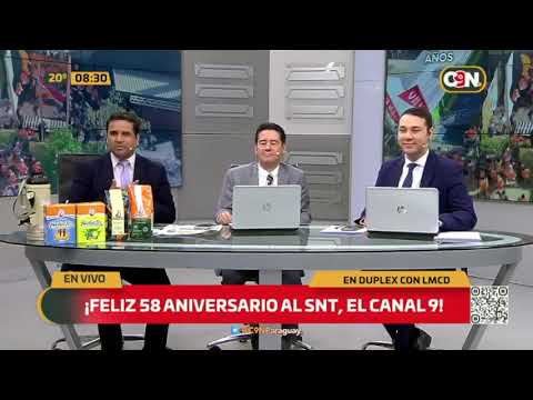 SNT, la televisión paraguaya cumple 58 años