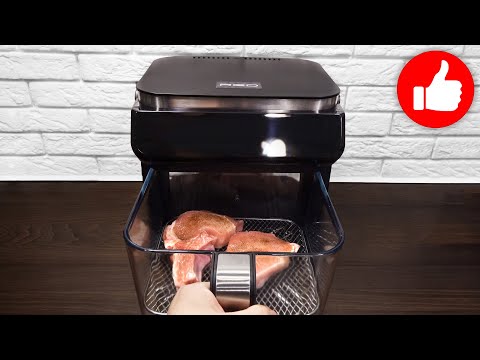 Стейк в аэрогриле из свинины! По этому рецепту мясо получается нежным, сочным и очень вкусным
