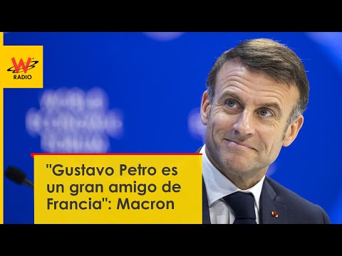 “Gustavo Petro es un gran amigo de Francia”: Macron