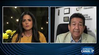 Entrevistas Canal 1: Diógenes Orjuela, Presidente de la Central Unitaria de trabajadores (CUT)