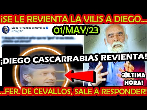 SE LE REVIENTA LA VILIS A DIEGO FERNANDEZ DE CEVALLOS ¡ SALE A RESPONDER EL CASCARRABIAS !