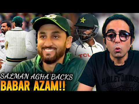 "<strong>I'm</strong> <strong>more</strong> than happy to hand him the captaincy back" Salman Ali Agha on Babar Azam's return!