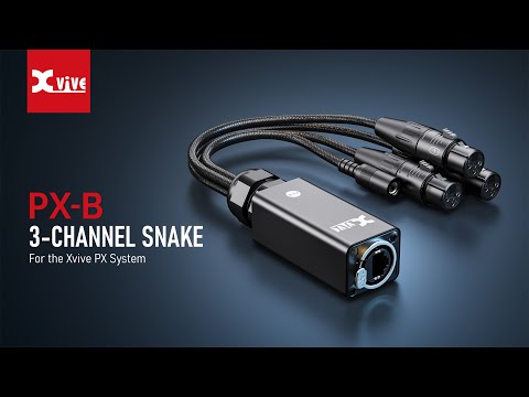 PX-B: Streamline Your Stage Setup with Single Cable Simplicity