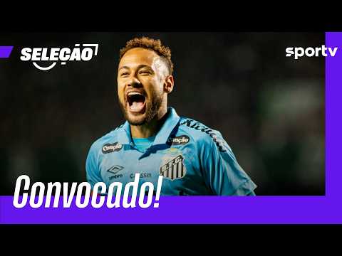 NEYMAR É CONVOCADO POR CARLO ANCELOTTI PARA A COPA DO MUNDO | SELEÇÃO SPORTV | sportv