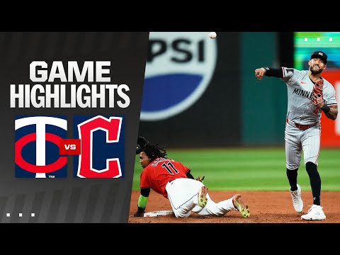 Twins vs. Guardians Game Highlights (9/16/24) | MLB Highlights