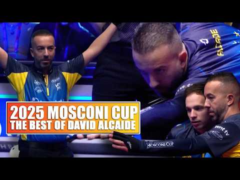 David Alcaide Top 6 Shots | 2025 MOSCONI CUP (9-Ball Pool)