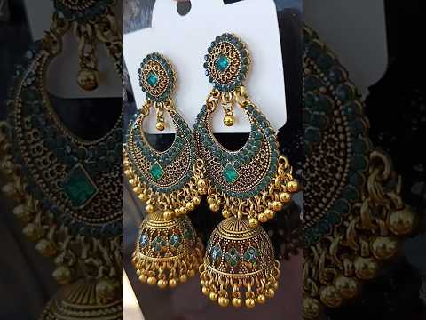 ✨STUNNING Arabic Gold Earrings 2025! Lightweight & Elegant Designs You NEED! 💎🔥"