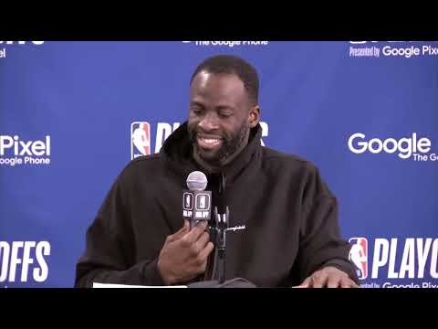 Draymond Green Post Game Interview | Apr 30 | Warriors vs Kings Game 7 video clip