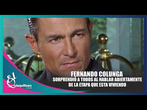 Fernando Colunga regresa a la televisión con un anuncio importante