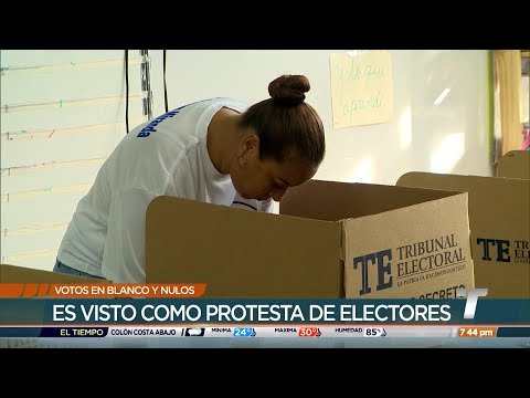 Votos en blanco demuestran el descontento de la población, según analistas políticos