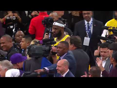 LeBron James speech after breaking the NBA All-time scoring record