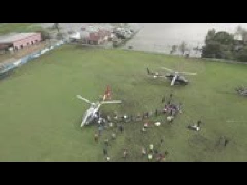 Search and rescue operation in Guatemala landslide